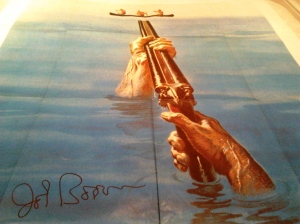 Original Deliverance poster signed by Director John Boorman Autograph  