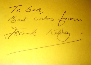 Frank Kelly autograph AKA Father Jack!