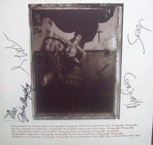 The Classic Pixies LP Surfer Rosa signed by the whole band. Thanks Kim!