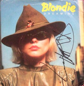 Debbie Harry was ice cool when she signed this Blondie single
